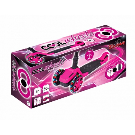 toptan scooter cool wheels tulpar pembe ışıklı +4 toptan satış fiyatı