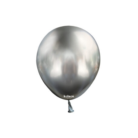 Kalisan Krom Gümüş Silver Balon 12 İnç