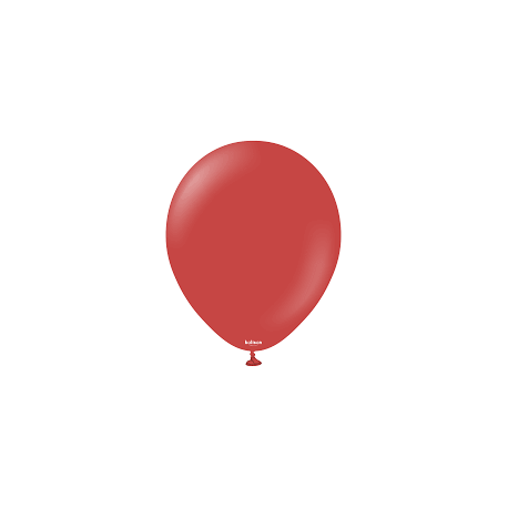 Kalisan Retro Koyu Kırmızı Balon Deep Red
