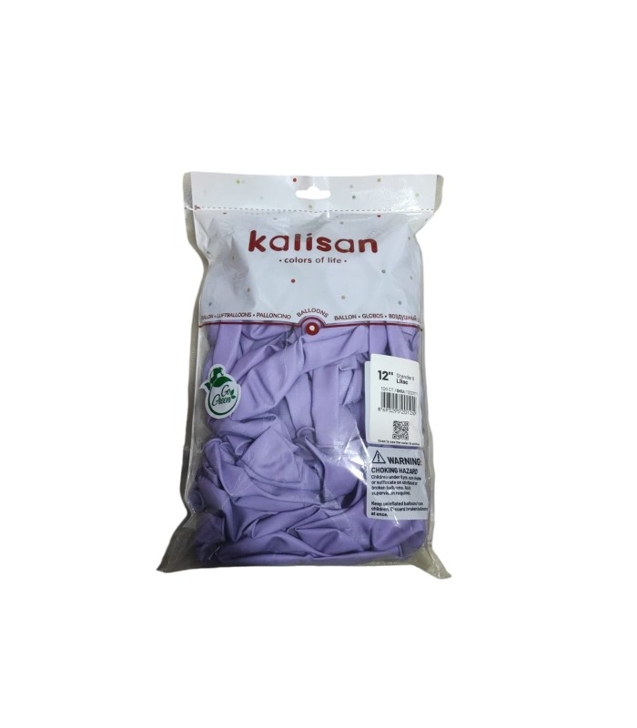 toptan kalisan pastel lila balon 100 lü toptan satış fiyatı