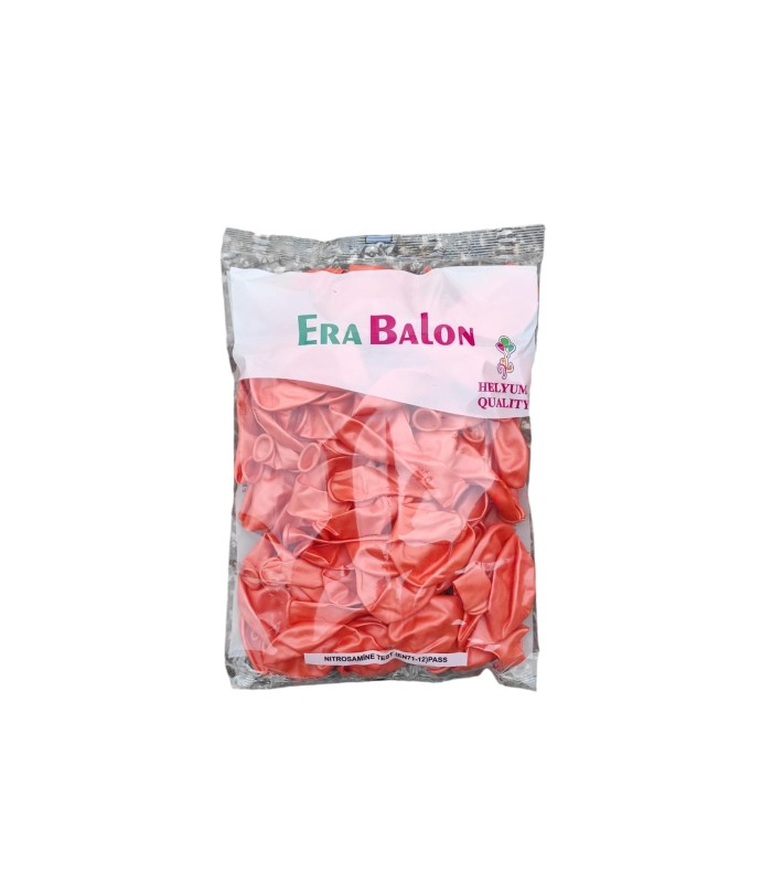 Hbk Metalik Somon Balon 12"