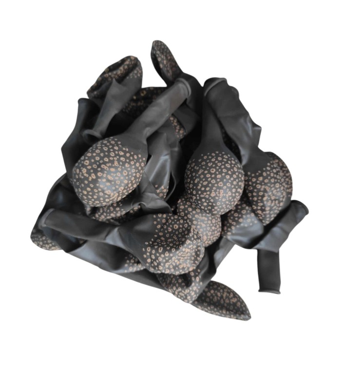 Kalisan Full Baskı Leopar Desenli Safari Balon 12 İnç