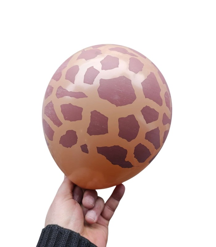 kalisan full baskı zebra desenli balon 12 inç 25 adet toptan satış fiyatı