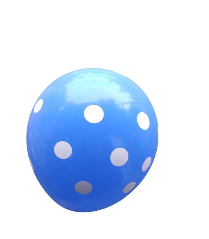 Kalisan Full Baskı Puantiyeli Karışık Balon 12 İnç