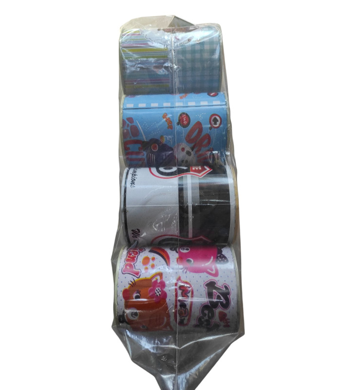 toptan teneke kumbara resimli 11,5+8,5 cm 12 li toptan satış fiyatı