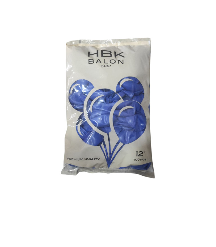 toptan hbk pastel balon koyu mavi 100 lü toptan satış fiyatı