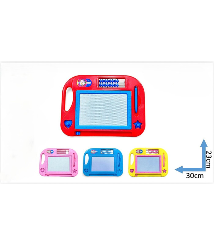 Oyuncak Yazı Tahtası Boncuklu 30cm*23 Cm