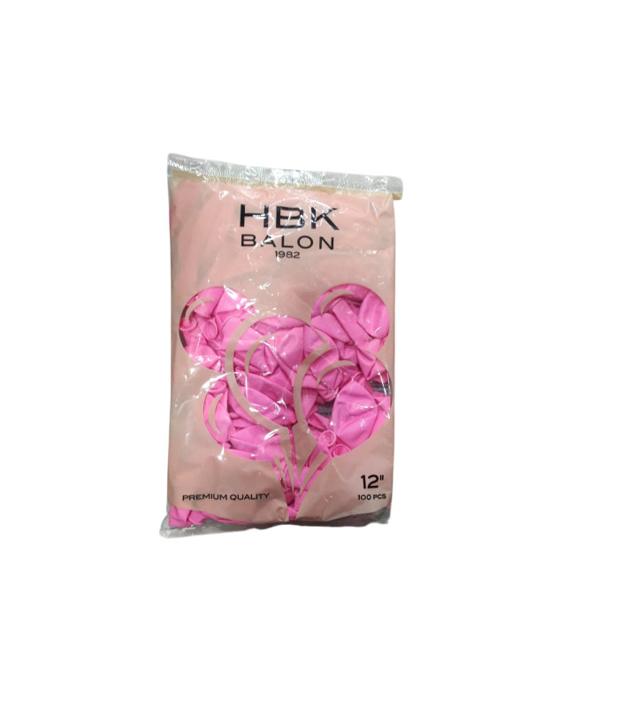 Balon Hbk Pastel Şeker Pembe Balon 12 İnç