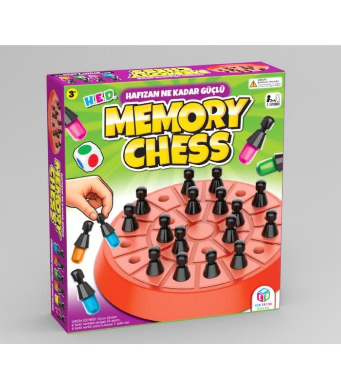 Memory Chess Kutulu Akıl Zeka Oyunu